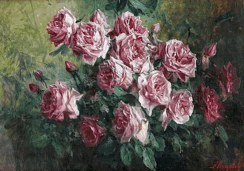 Natura morta di rose